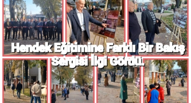 Hendek Eğitimine Farklı Bir Bakış Resim Sergisi İlgi Gördü