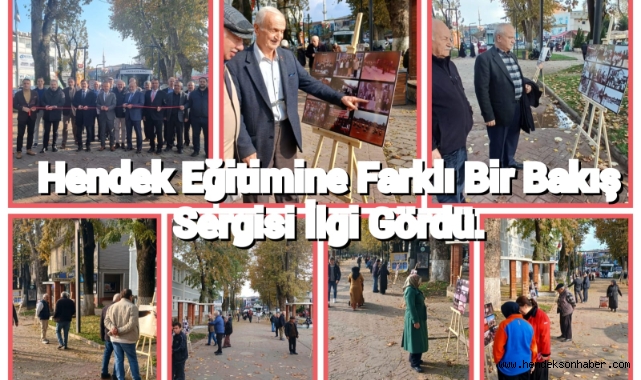 Hendek Eğitimine Farklı Bir Bakış Resim Sergisi İlgi Gördü