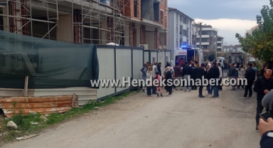 Hendek'te İnşaattan Düşen İşçi Yaralandi