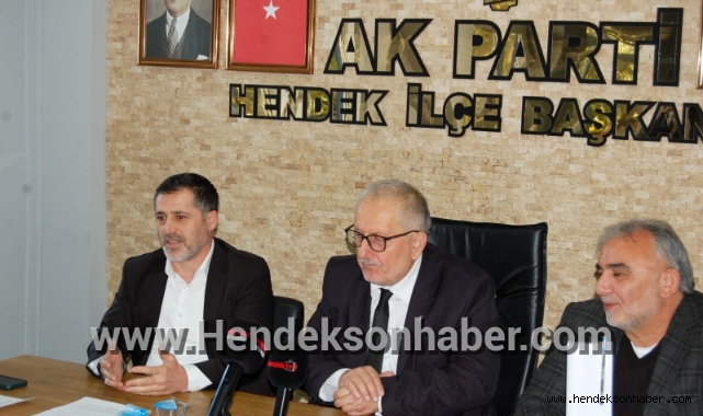 ÖZ VE EKİBİ HENDEK BASINI İLE TOPLANTIDA BİR ARAYA GELDİ