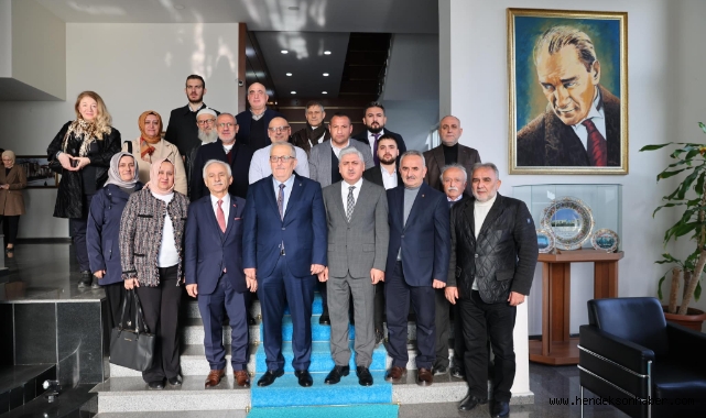 AK Parti İlçe Teşkilatı Vali Rahmi Doğan’ı ziyaret etti