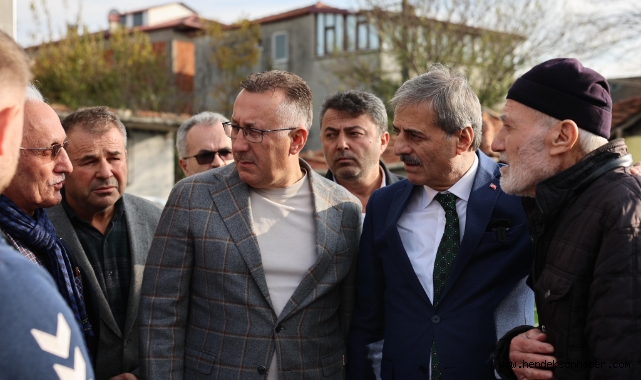 Başkan Yusuf Alemdar esnafın sosyal medyadan yaptığı daveti geri çevirmedi