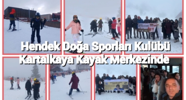 Hendek Doğa Sporları Kulübü Kartalkaya Kayak Merkezinde 