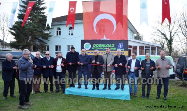 HENDEK’TE 2 MAHALLE DAHA DOĞALGAZA KAVUŞTU