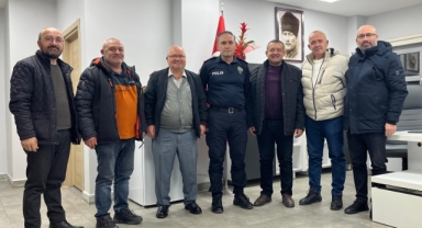 Hendekli Gazeteciler İlçe Emniyet Müdürünü Ziyaret Etti