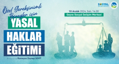 Sakarya Büyükşehir engelsiz yürekleri bu eğitime davet ediyor