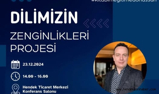 Tolga Bare Hendek’te Öğrencilerle Buluşacak