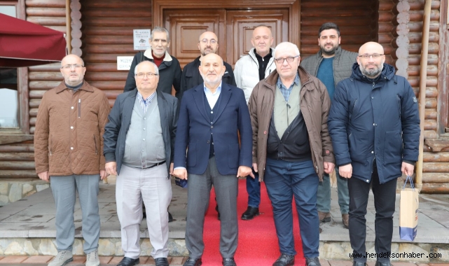 BAŞKAN İRFAN PÜSKÜLLÜ GAZETECİLERLE BULUŞTU