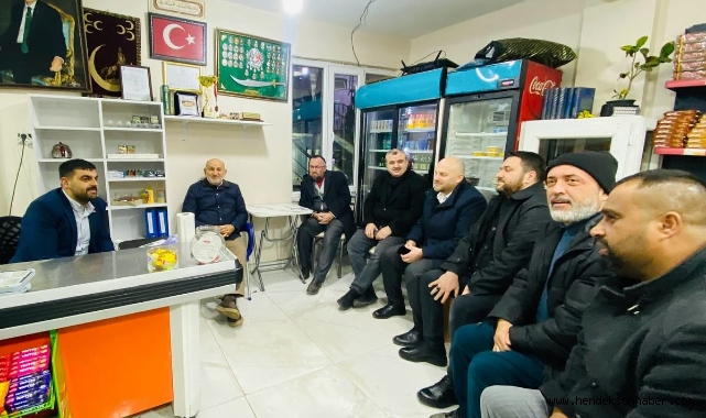 BAŞKAN PÜSKÜLLÜ’DEN TURANLAR MAHALLESİNE ZİYARET