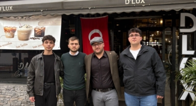 CHP Hendek Gençlik Kolları Başkanı Özgerden Zafer Partisi dayanışma ve geçmiş olsun ziyareti 