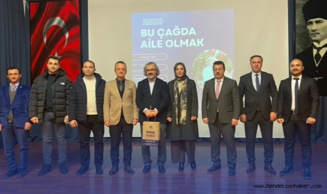 Eğitimci Yazar Sıtkı Aslanhan'dan  Bu Çağda Aile Olmak" konulu konferans