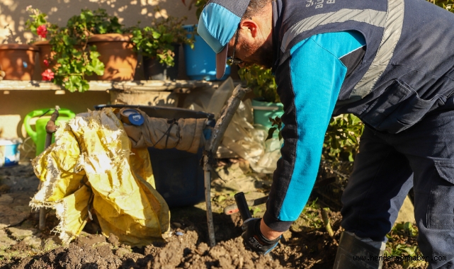 Gündoğan Mahallesi’nin 3 bin metrelik hattında abone bağlantıları tamamlanıyor