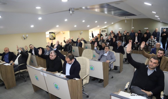 HENDEK BELEDİYE MECLİSİ YILIN İLK MECLİS TOPLANTISINDA 10 MADDE KARARA BAĞLANDI