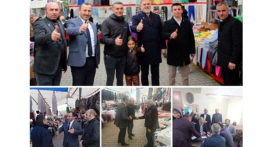 Hendek Halkına Sıcak Ziyaret