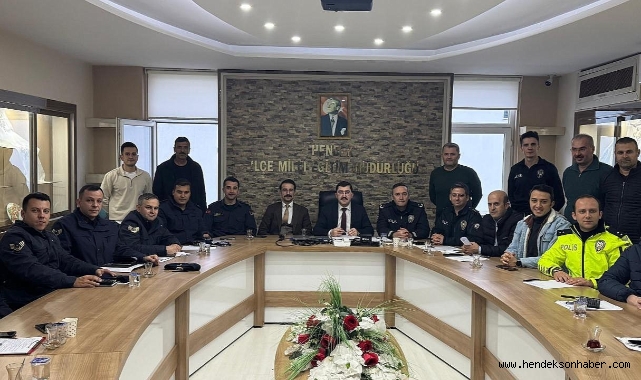 Hendek'i Huzurlu Kent Yapmak İçin Toplandılar