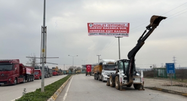 Hendekli Hafriyatçılar Adalet İstiyoruz