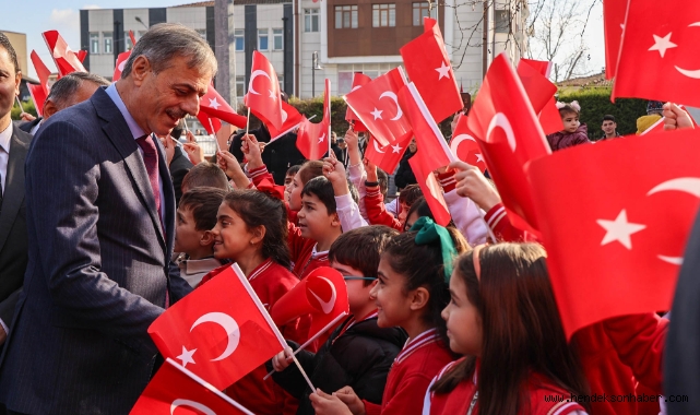 Karne sevincine Başkan Alemdar da ortak oldu