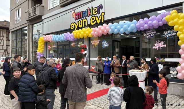 Minikler Oyun Evi Açıldı