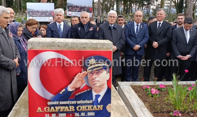 Şehit Ali Gaffar Okkan Mezarı Başında anıldı