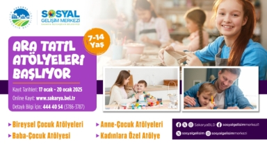 SGM’de Ara Tatil Atölyeleri için kayıtlar başladı