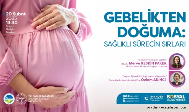 Anne adayları için kaçırılmayacak buluşma: Gebelikten doğuma sağlıklı sürecin sırları…