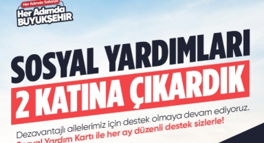 Büyükşehir’den ihtiyaç sahipleri için önemli hamle: Destekler iki katına çıkarıldı 