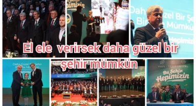 El ele verirsek daha güzel bir şehir mümkün”