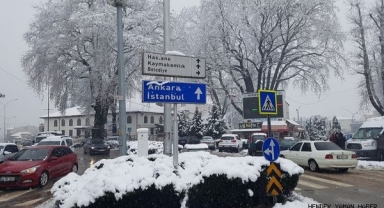 Hendek’te okullara iki gün Kar tatili