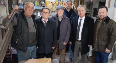 Hendek’te Vergi Haftasında  Sobacı İsmail Akıncı’ya Özel Ziyaret 