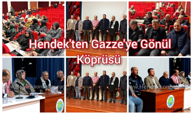 Hendek'ten Gazzeye Gönül Köprüsü Mitingine Davet