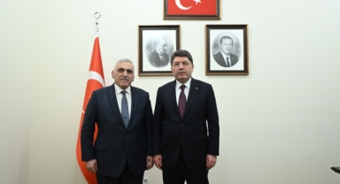 İnci'den Adalet Bakanı Tunç'a ziyaret