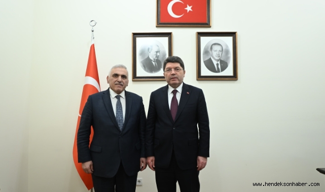 İnci'den Adalet Bakanı Tunç'a ziyaret