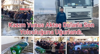 Kazım Yunus Aktaş Son Yolculuğuna Gözyaşlarıyla Uğurlandı