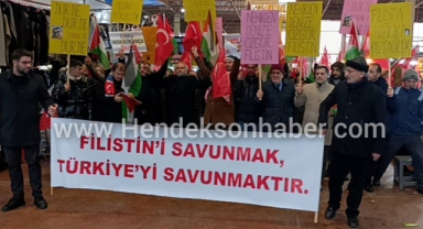 Milli İrade Platformu’ndan Gazze eylemi