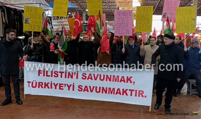 Milli İrade Platformu’ndan Gazze eylemi