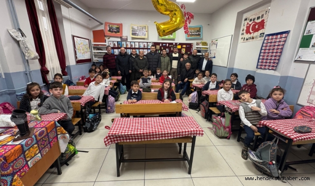 Sadece Güreş'ten minik öğrencilere anlamlı etkinlik!