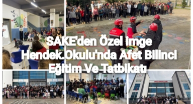 SAKE'den Özel İmge Hendek Okulu'nda Afet Bilinci Eğitimi ve Tatbikat