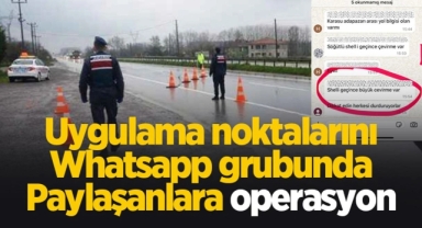 WhatsApp grubuna operasyon: 4 gözaltı