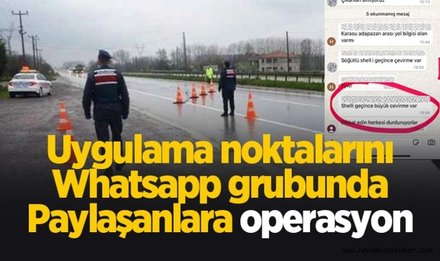 WhatsApp grubuna operasyon: 4 gözaltı