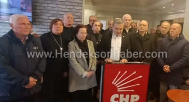 CHP HENDEK'TEN SERT İMAMOĞLU TEPKİSİ