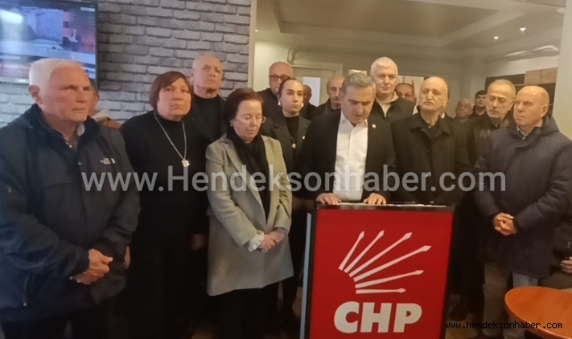 CHP HENDEK'TEN SERT İMAMOĞLU TEPKİSİ