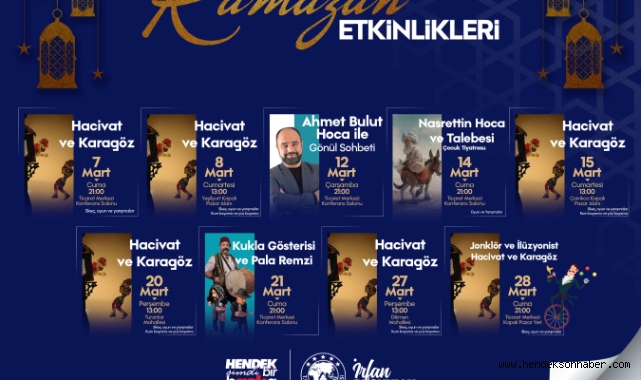 HENDEK’TE RAMAZAN BİR BAŞKA GÜZEL