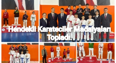 Hendekli Karateciler Madalyaları Topladı