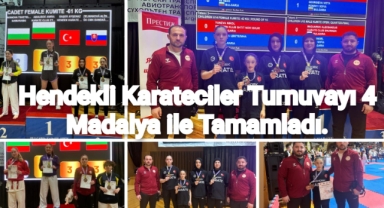 Hendekli Karateciler Turnuvayı 4 Madalya İle Tamamladı.