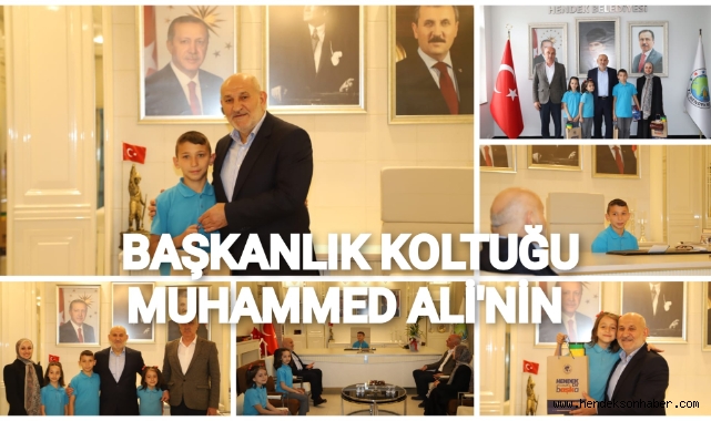 BAŞKANLIK KOLTUĞU MUHAMMED ALİ’NİN