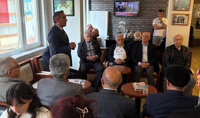 CHP HENDEK İLÇE TEŞKİLATI BAYRAMLAŞTI