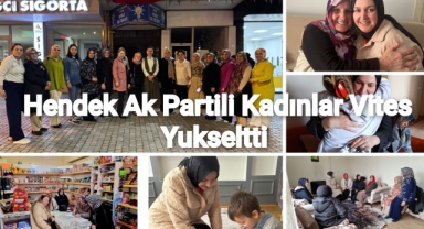 Hendek Ak Partili Kadınlar Vites Yükseltti