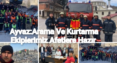 Hendek Dikmen Arama Kurtarma ve Yangın Söndürme Ekibi Afetlere Hazır