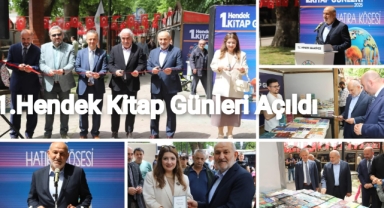 1. HENDEK KİTAP GÜNLERİ AÇILDI