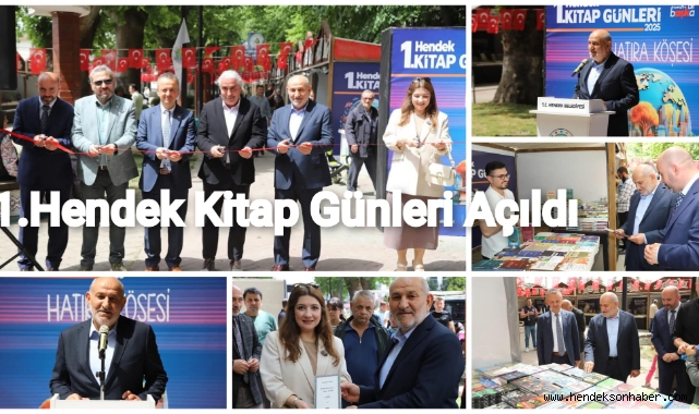 1. HENDEK KİTAP GÜNLERİ AÇILDI